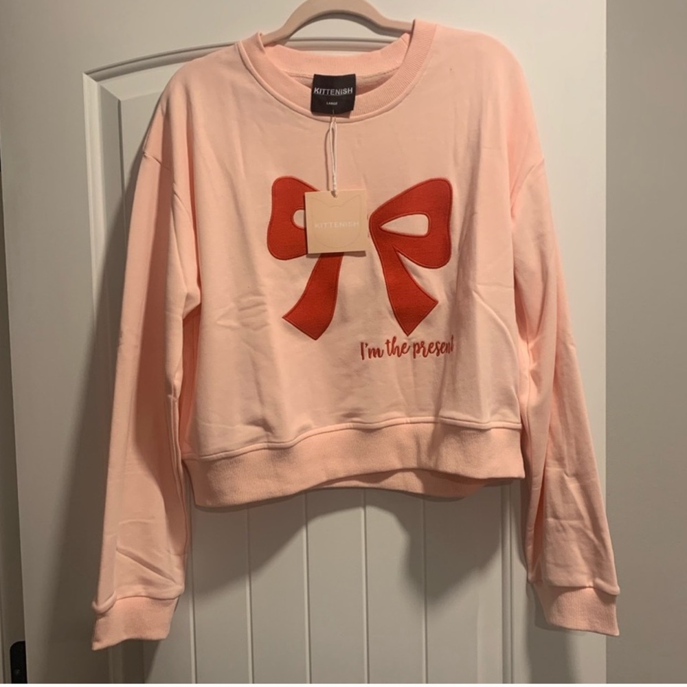 Kittenish Christmas Sweatshirt